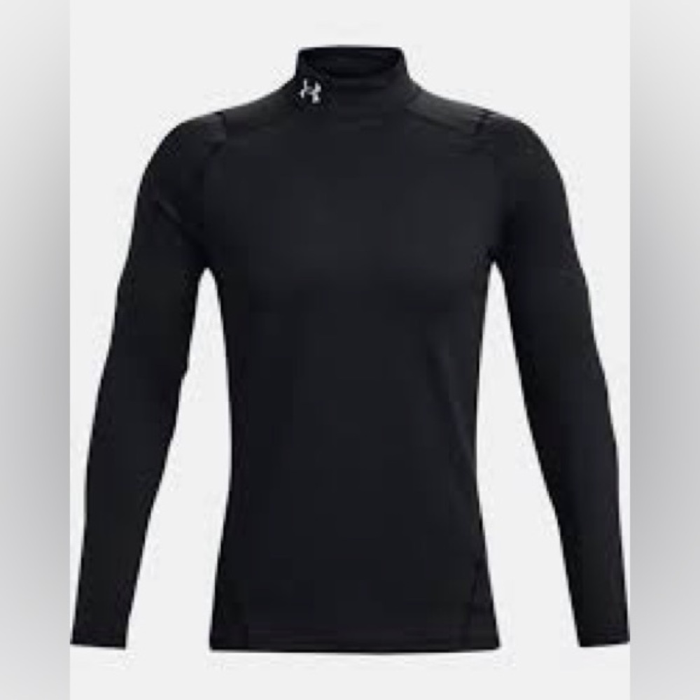 Under Armour Men's ColdGear® Fitted Mock Size Large Black